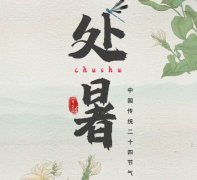 处暑文案短句朋友圈说说问候语处暑祝福语简短句子