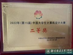 信息学院学子获计算机设计大赛全国二等奖