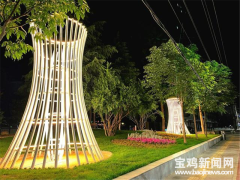 今年宝鸡市建成12处口袋公园串起惬意“慢生活”